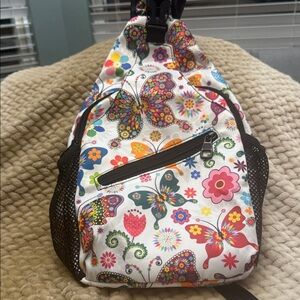 Floral Butterfly Women's Backpack